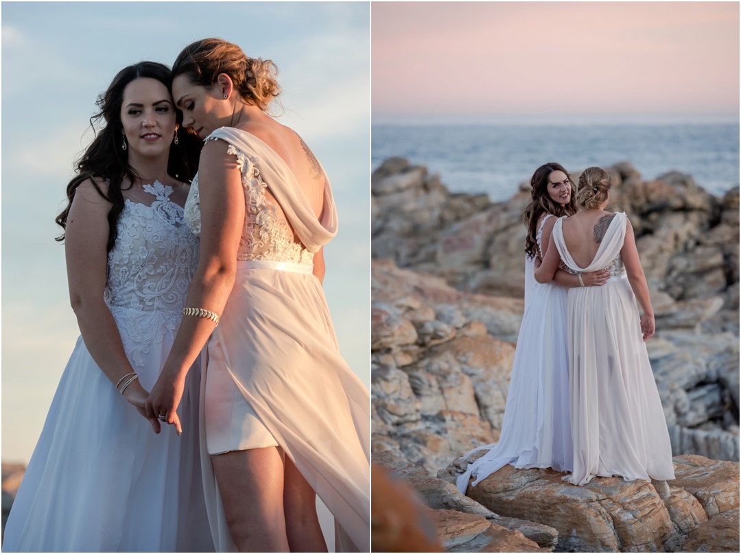 Megan and Mignon get married in Cape St Francis Resort