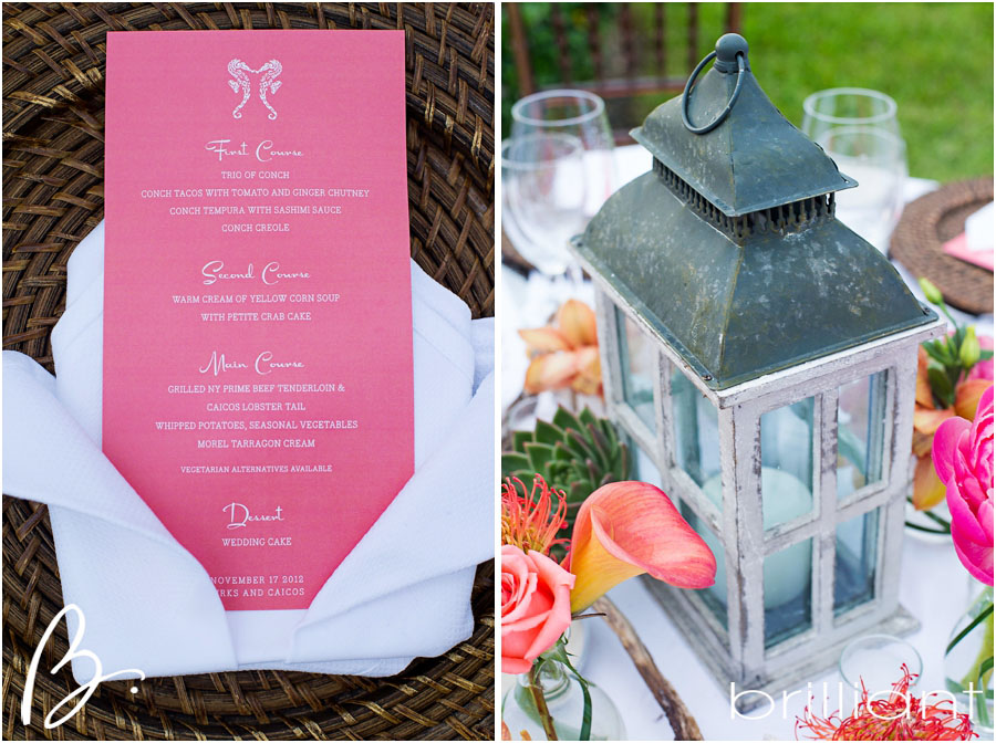 Coral Beach Wedding Decorations