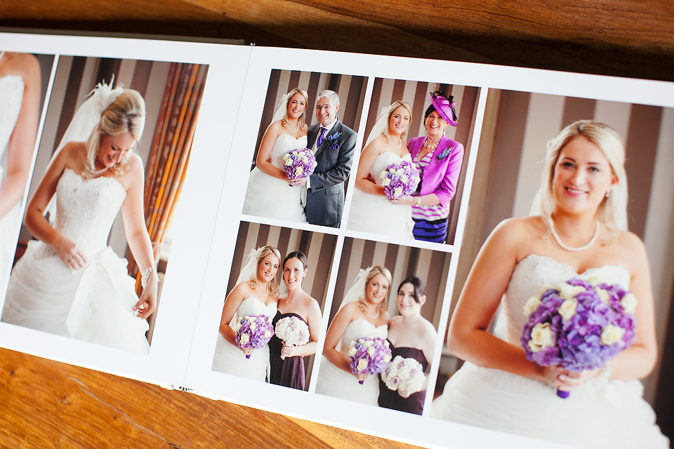 Cream Leather UK Wedding Album (5)