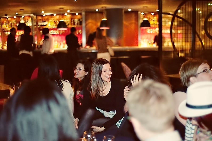 Rocknrollbride drinks evening, London Wedding Photographers