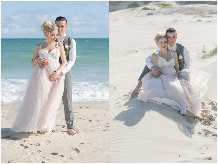 Fred and Charmaine get married on Paradise Beach