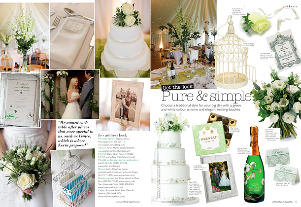 Wedding Flowers Magazine Parley Manor
