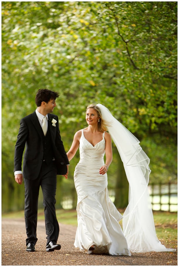 wedding at Notley Abbey