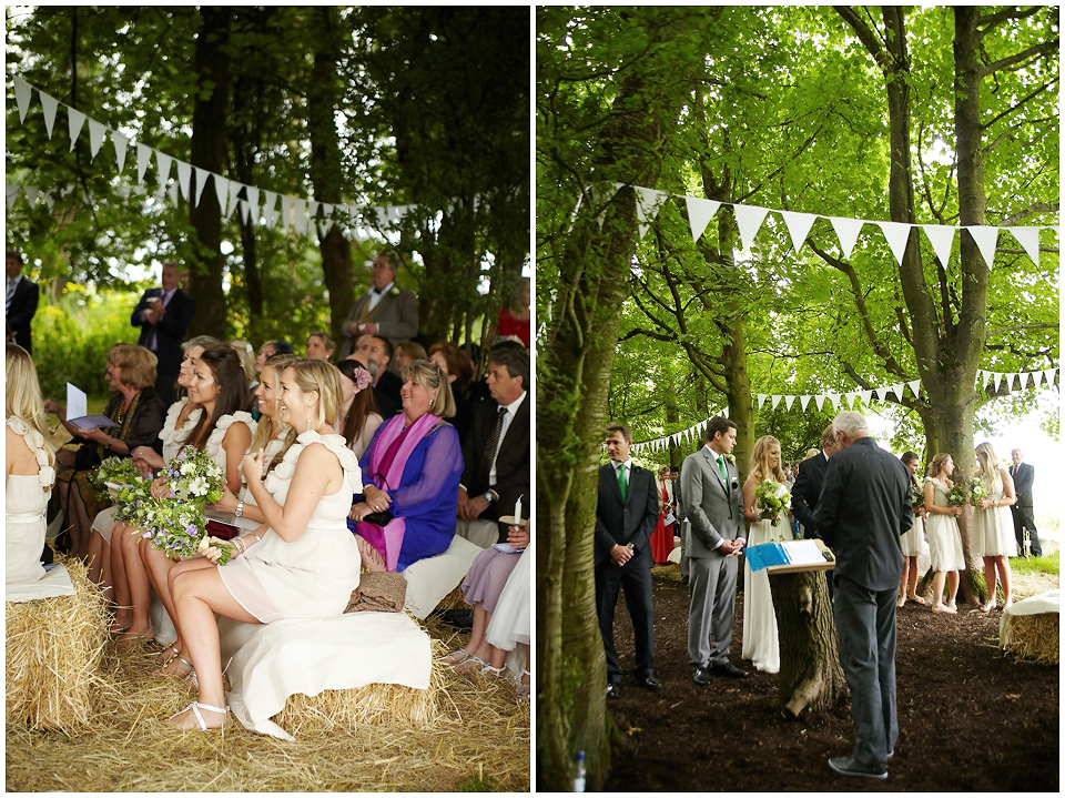 Rustic Outdoor DIY farm backyard wedding UK (53)