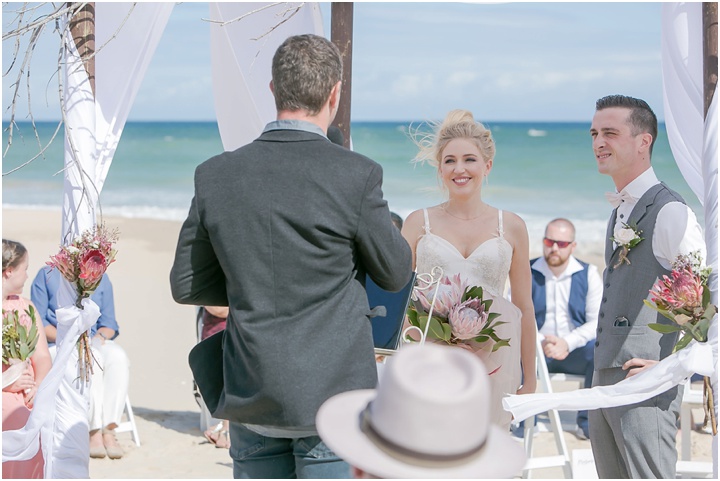 Fred and Charmaine get married on Paradise Beach
