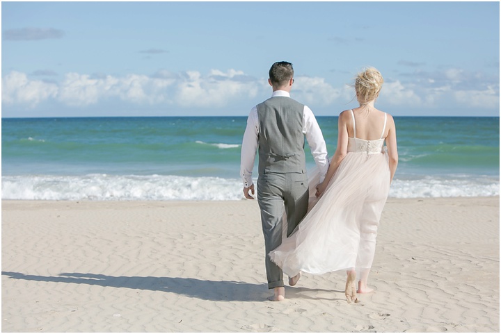 Fred and Charmaine get married on Paradise Beach