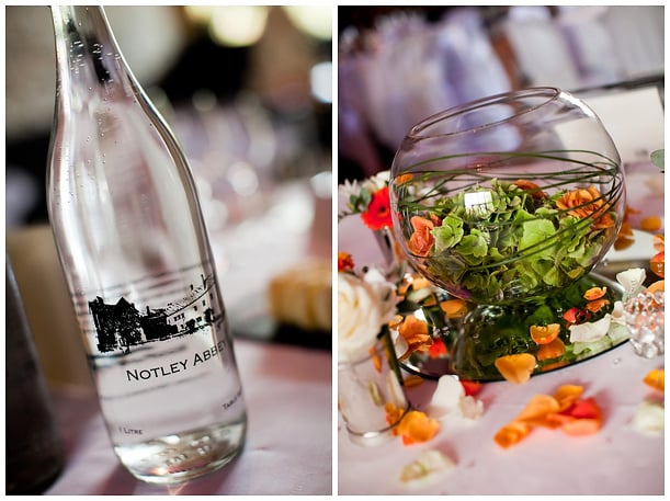 wedding at Notley Abbey