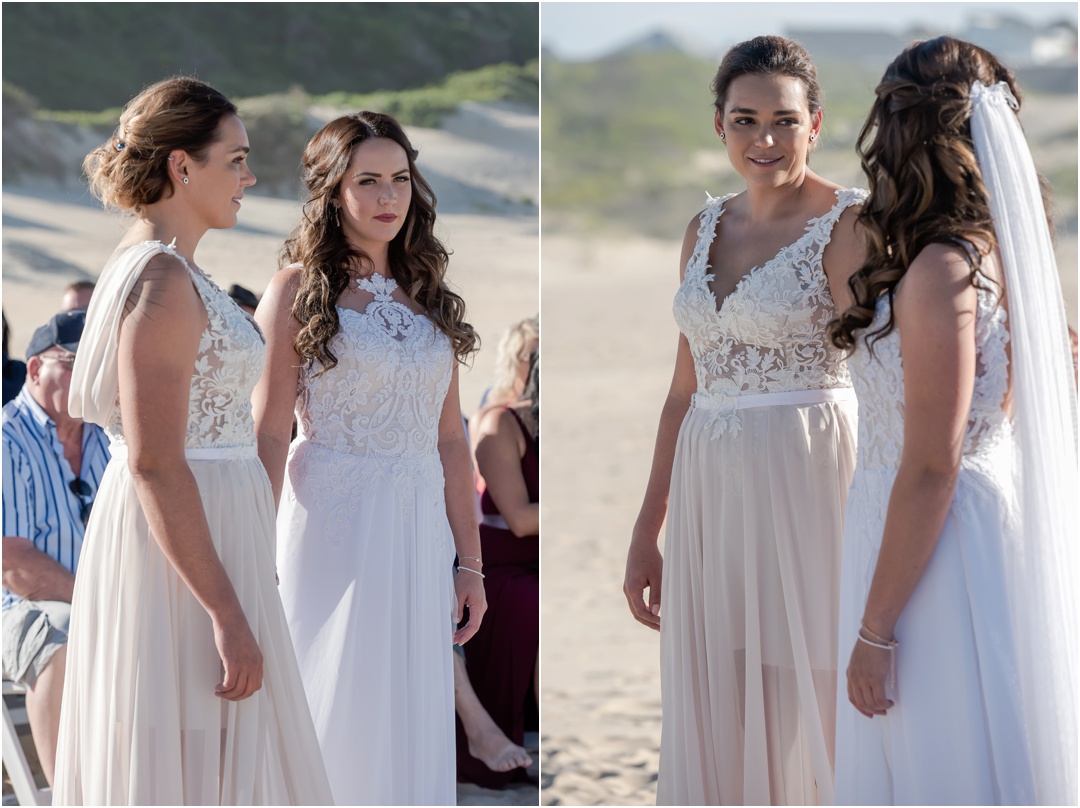 Megan and Mignon get married in Cape St Francis Resort