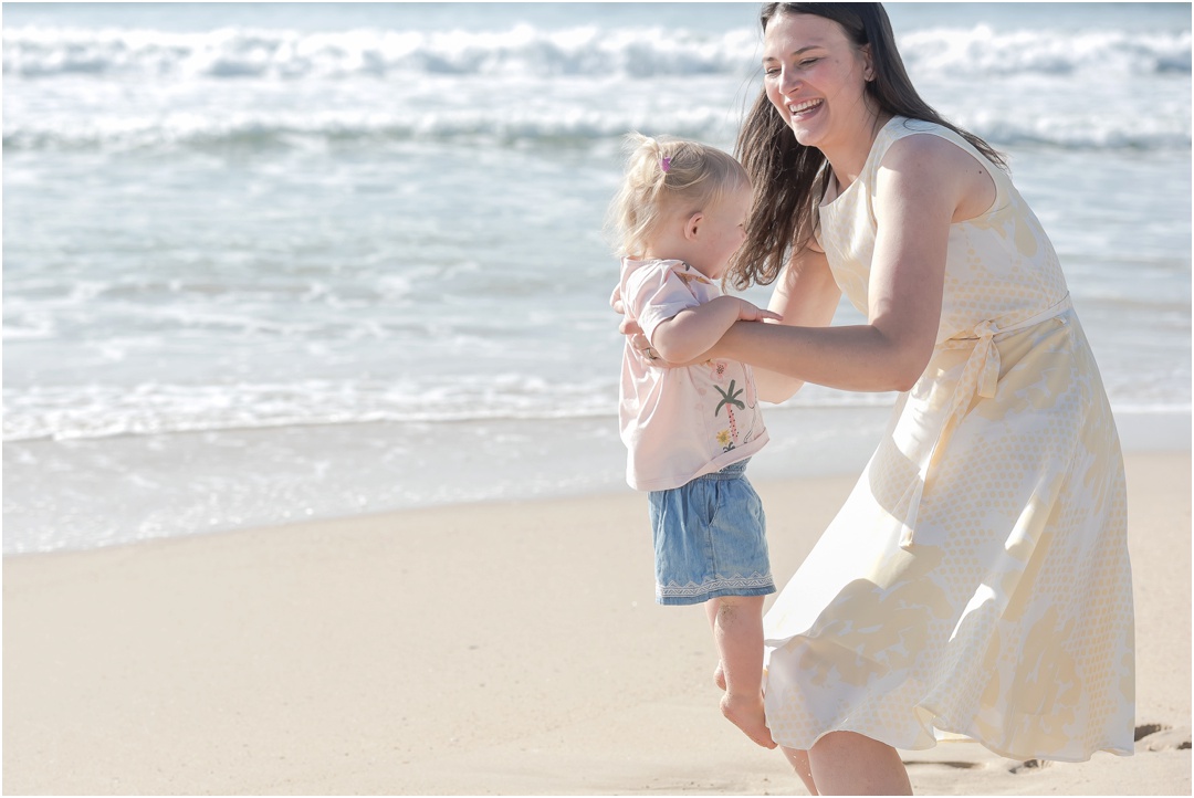 Family Holiday Portrait Photography in Paradise Beach
