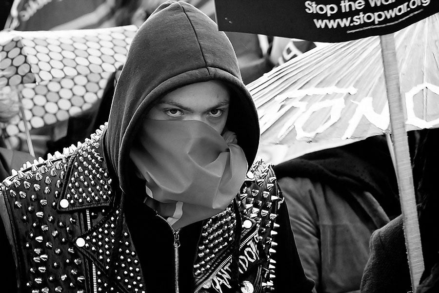 G20 summit protest in London