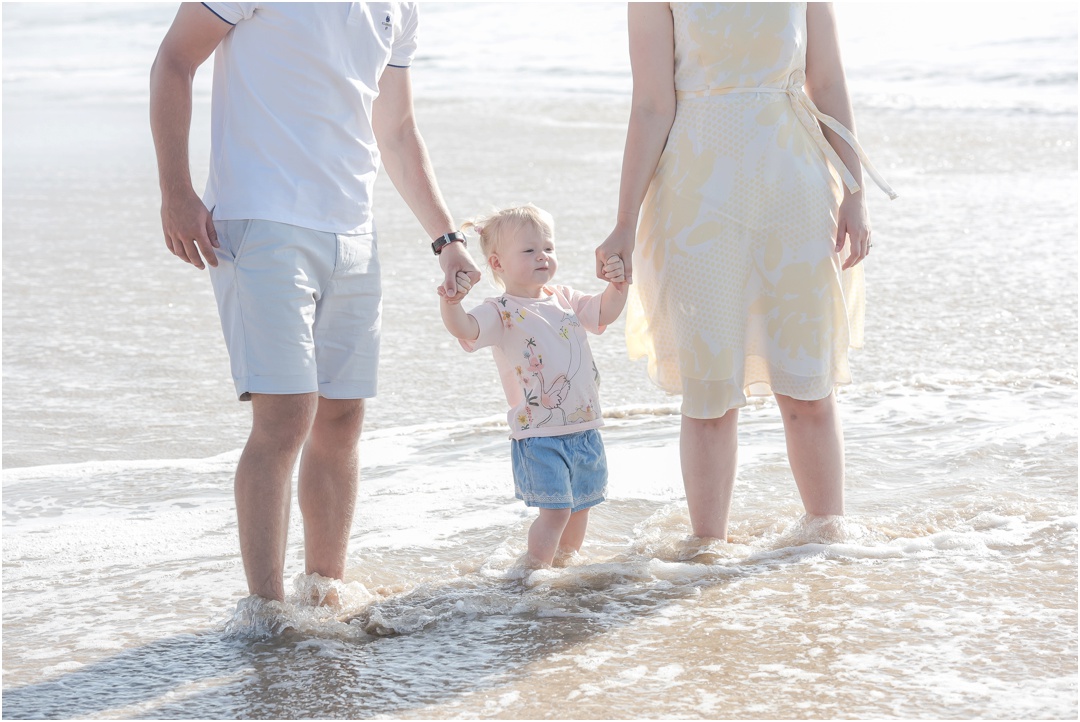 Family Holiday Portrait Photography in Paradise Beach