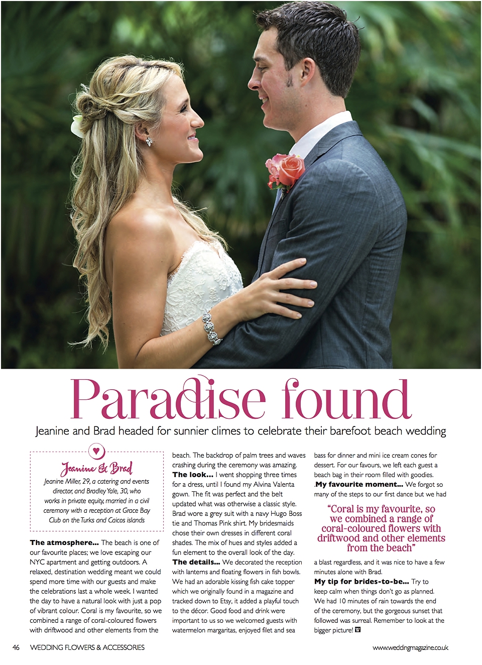 pg1 Wedding Flowers Magazine