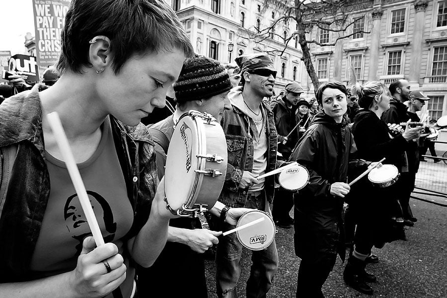 G20 summit protest in London