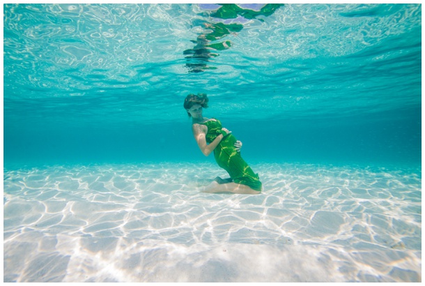 Underwater Maternity Shoot
