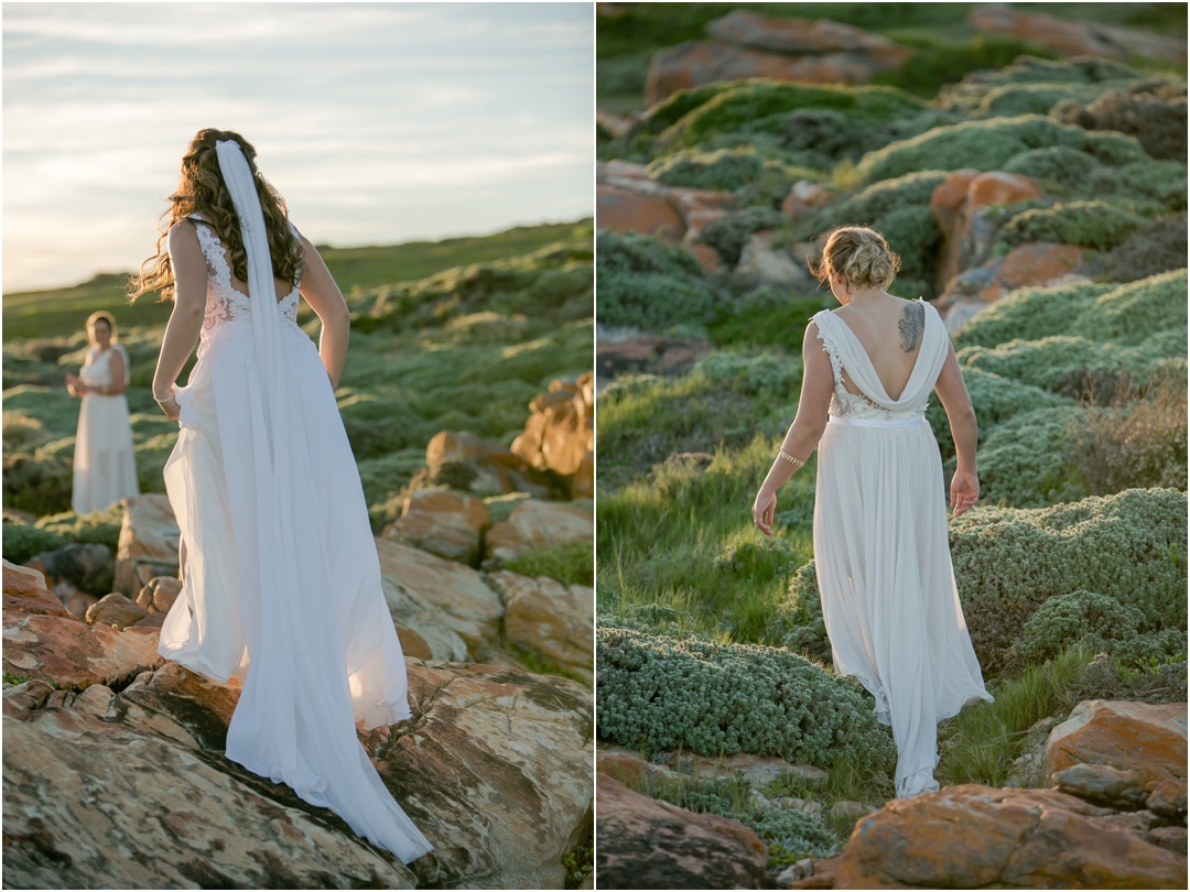 Megan and Mignon get married in Cape St Francis Resort
