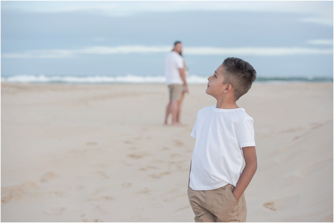 Fun Family Portrait session in J bay