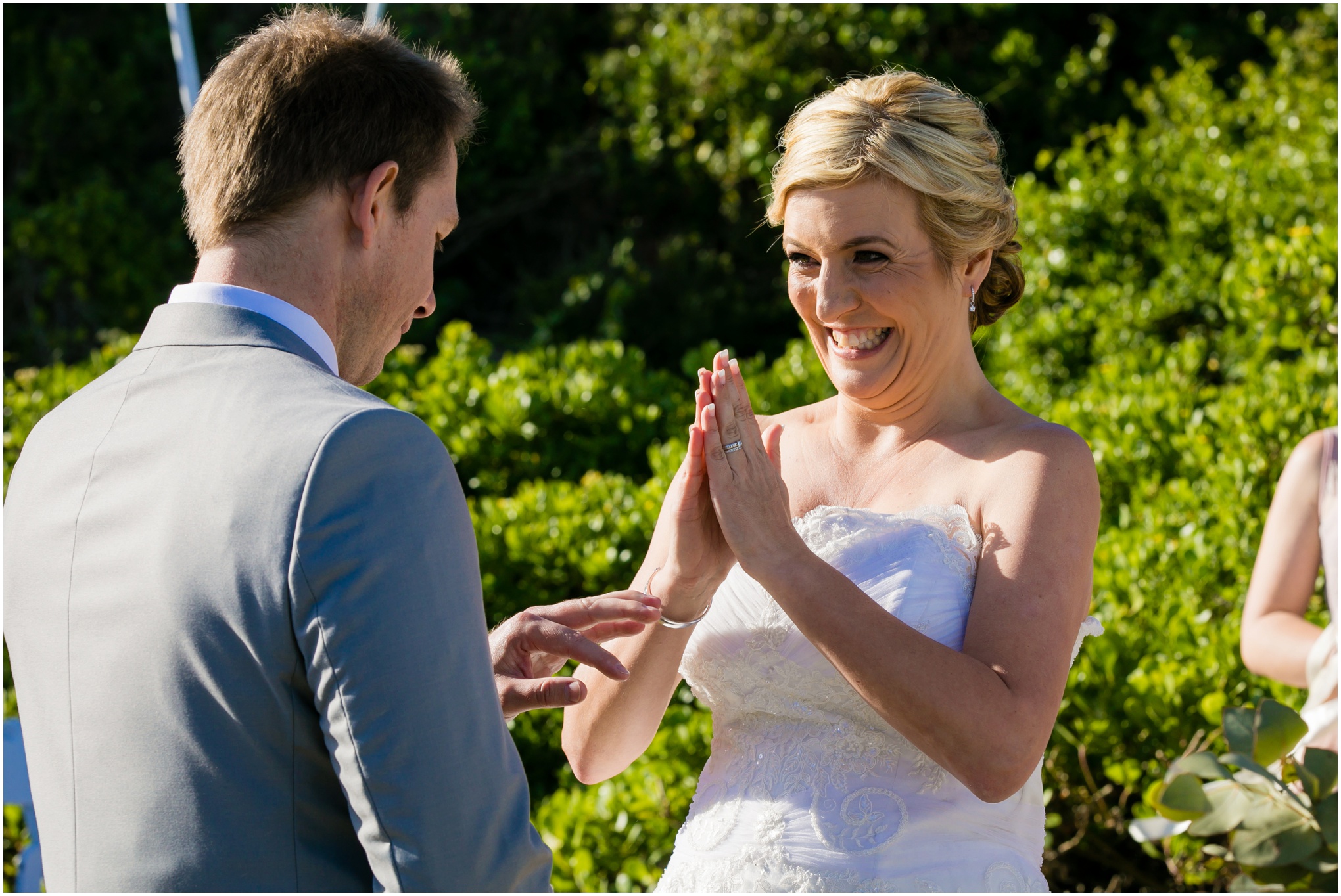Windy Wedding at Cape St Francis Resort