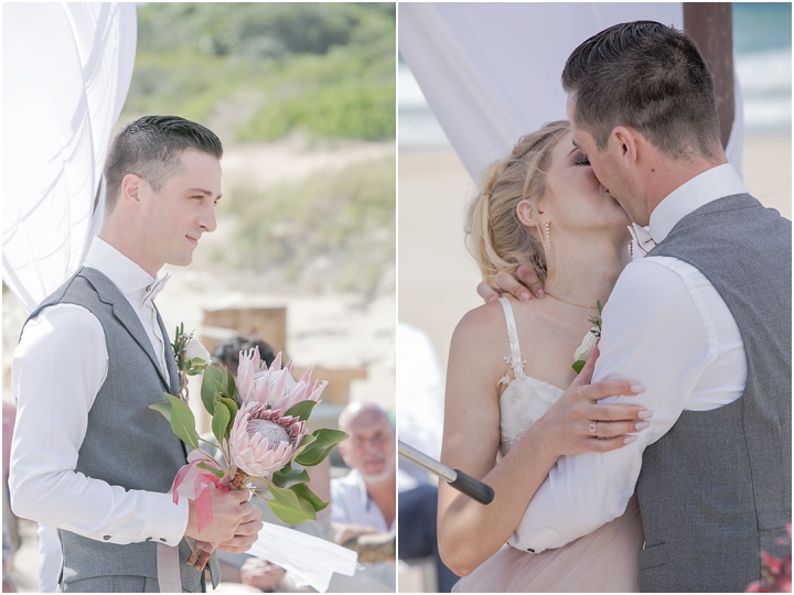 Fred and Charmaine get married on Paradise Beach