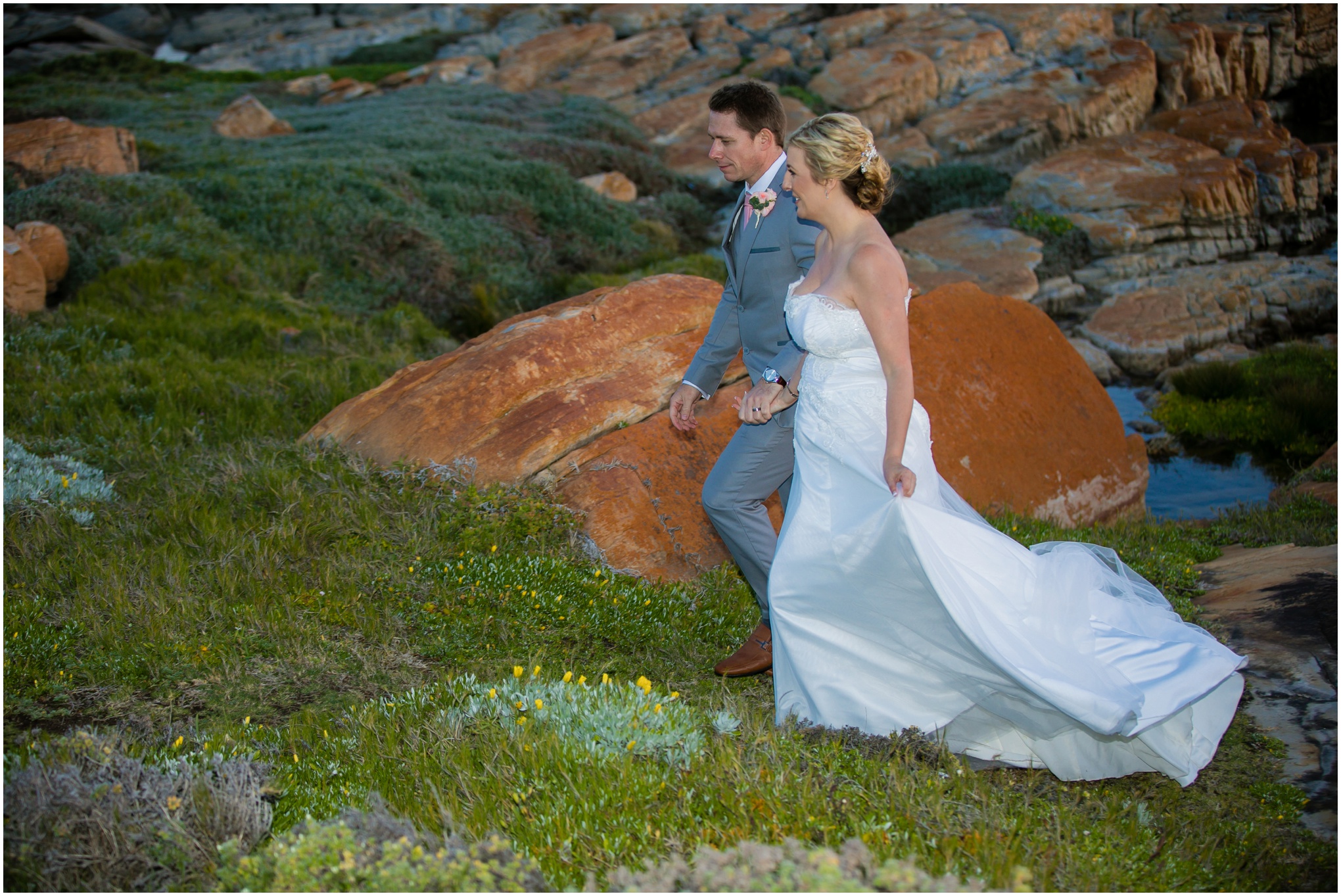 Windy Wedding at Cape St Francis Resort