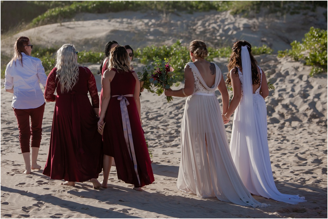 Megan and Mignon get married in Cape St Francis Resort