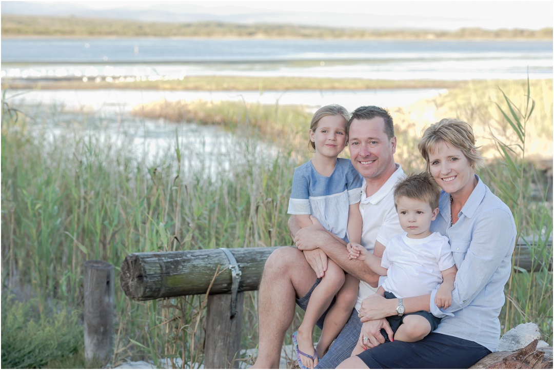 Portrait session with family and friends