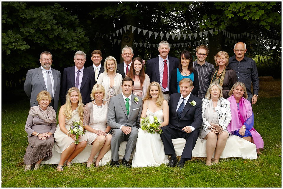 Rustic Outdoor DIY farm backyard wedding UK (87)