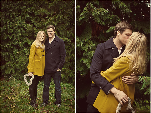 Vintage Autumn Pre-Wedding Engagement Session Surrey