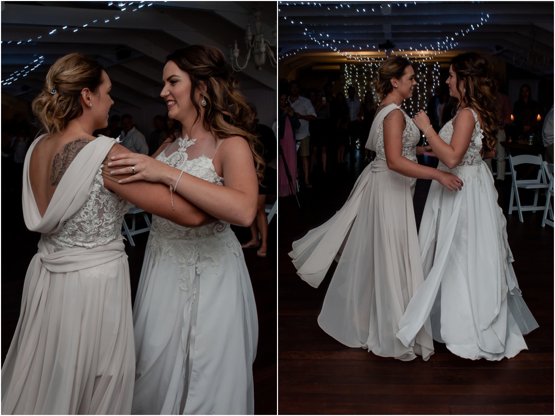 Megan and Mignon get married in Cape St Francis Resort