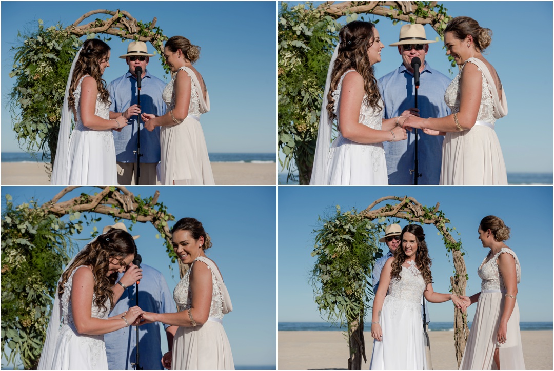 Megan and Mignon get married in Cape St Francis Resort