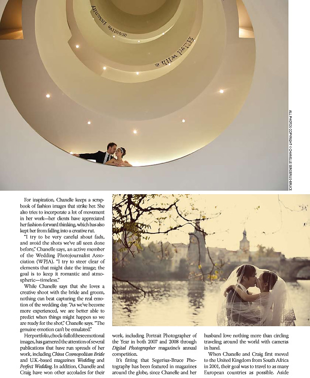 Rangefinder Magazine features Segerius Bruce