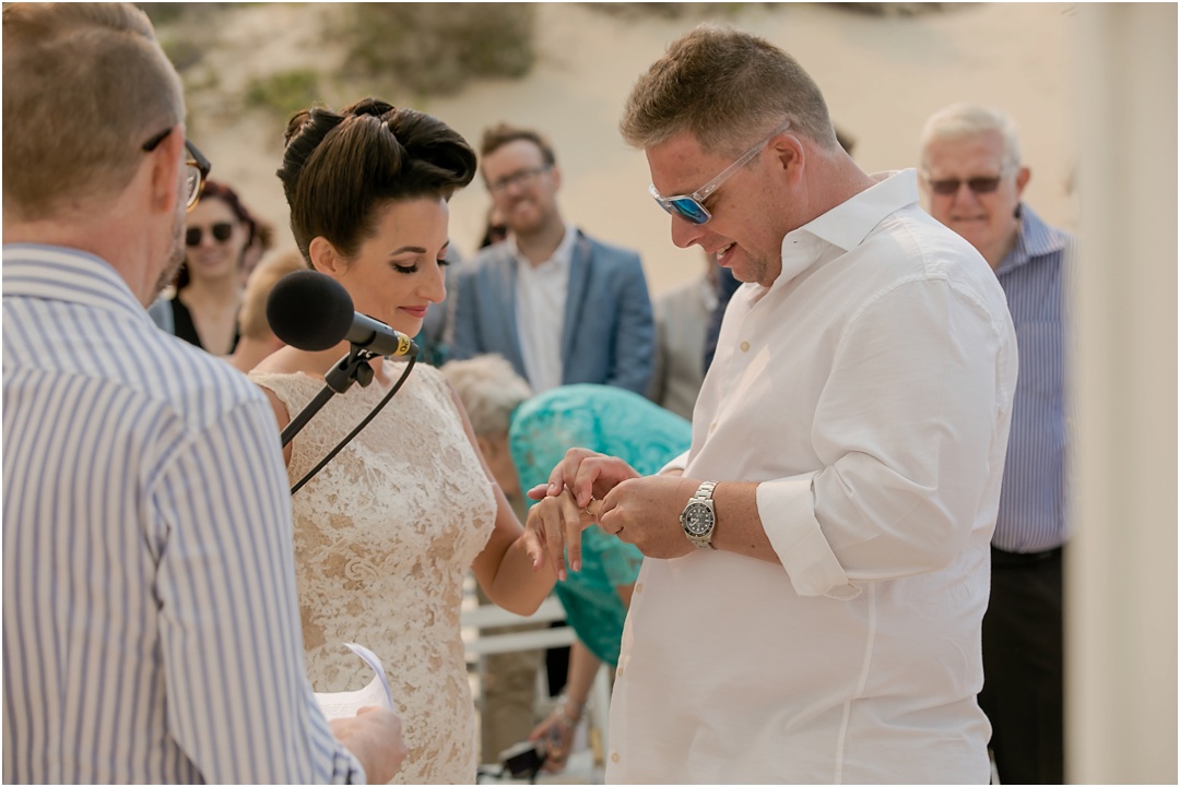 Dylan and Andrea’s St Francis Wedding