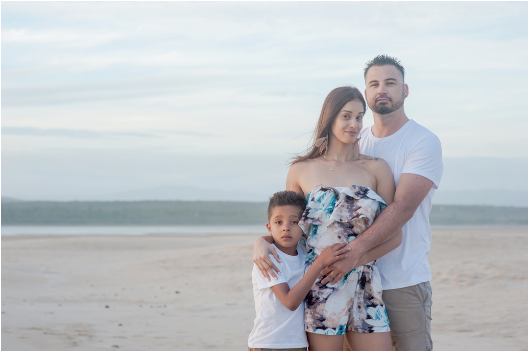 Fun Family Portrait session in J bay