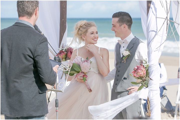 Fred and Charmaine get married on Paradise Beach