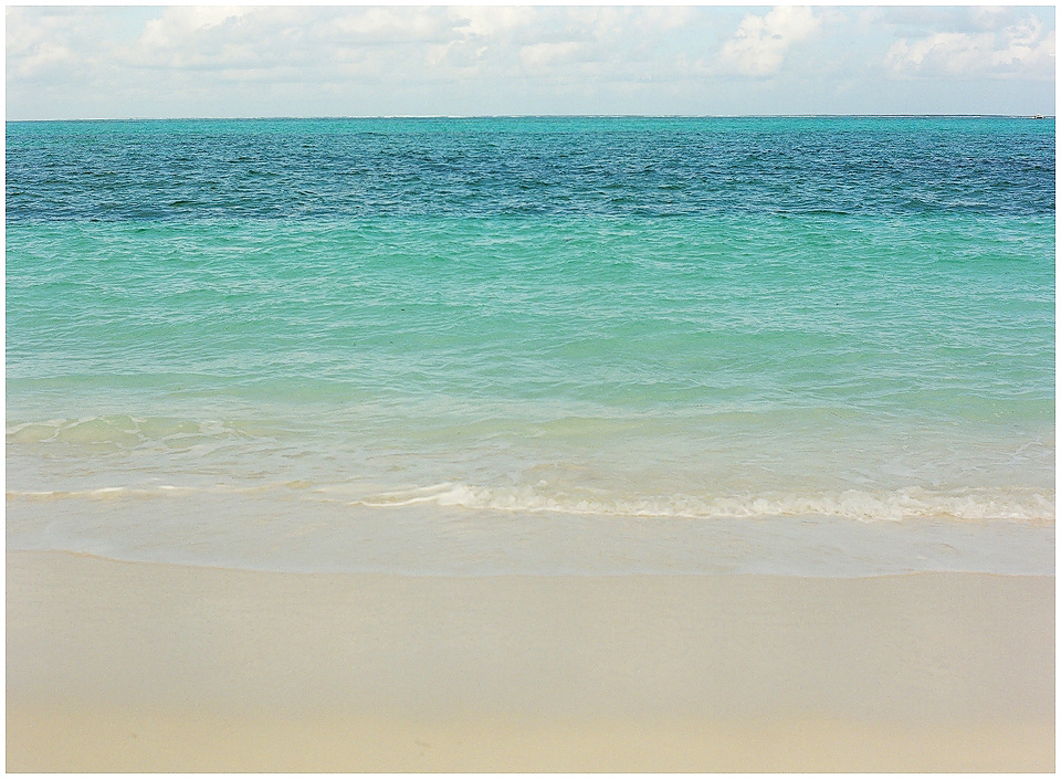Island Life on Film: Contax 645 and Fuji 400H