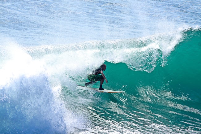 surfing in Bali pictures