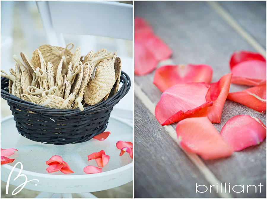 Coral Beach Wedding Decorations
