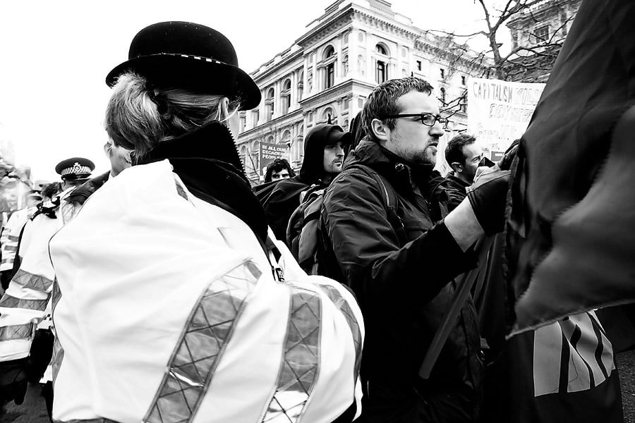 G20 summit protest in London