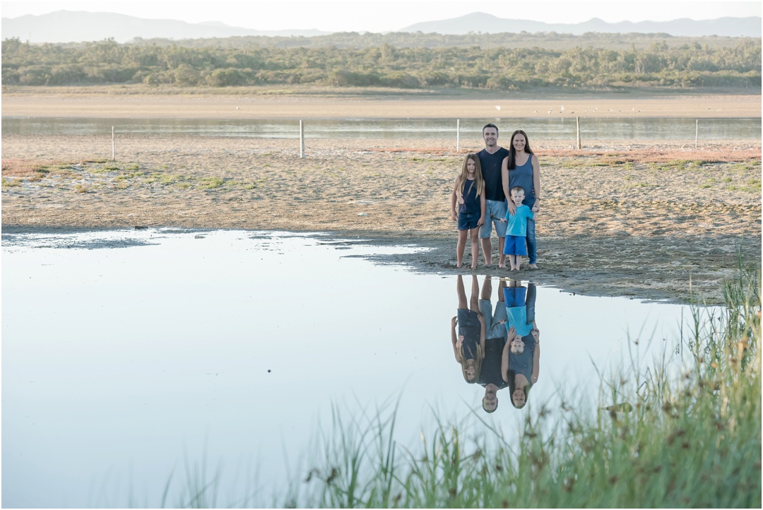 Extended family portrait in J Bay