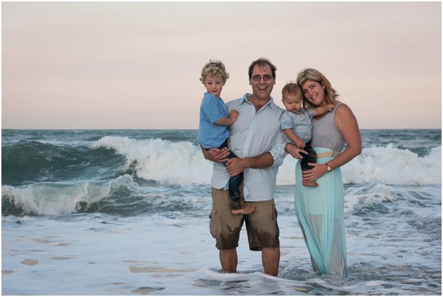 Family Photoshoot on the Beach in Ballito
