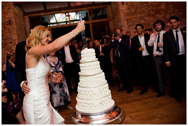 wedding at Notley Abbey