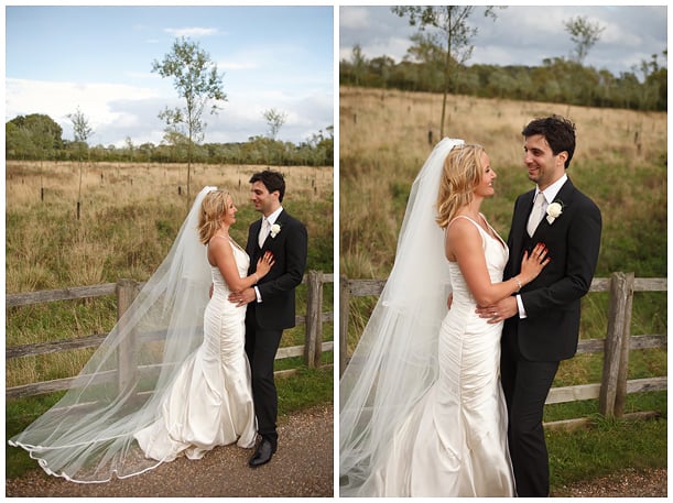 wedding at Notley Abbey