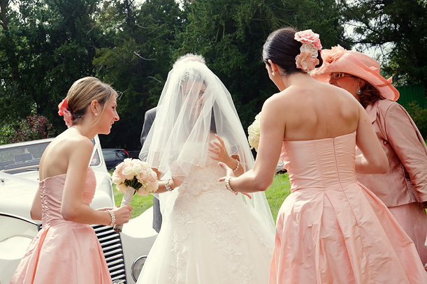 Wedding at Braxted Park. Vintage wedding photographer