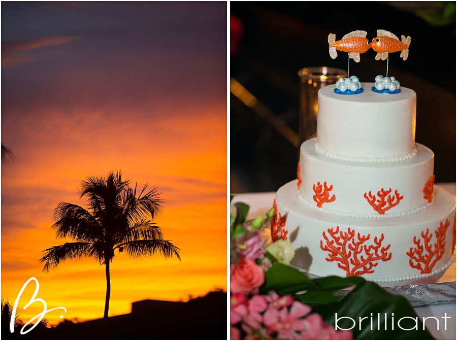 Coral Beach Wedding Decorations