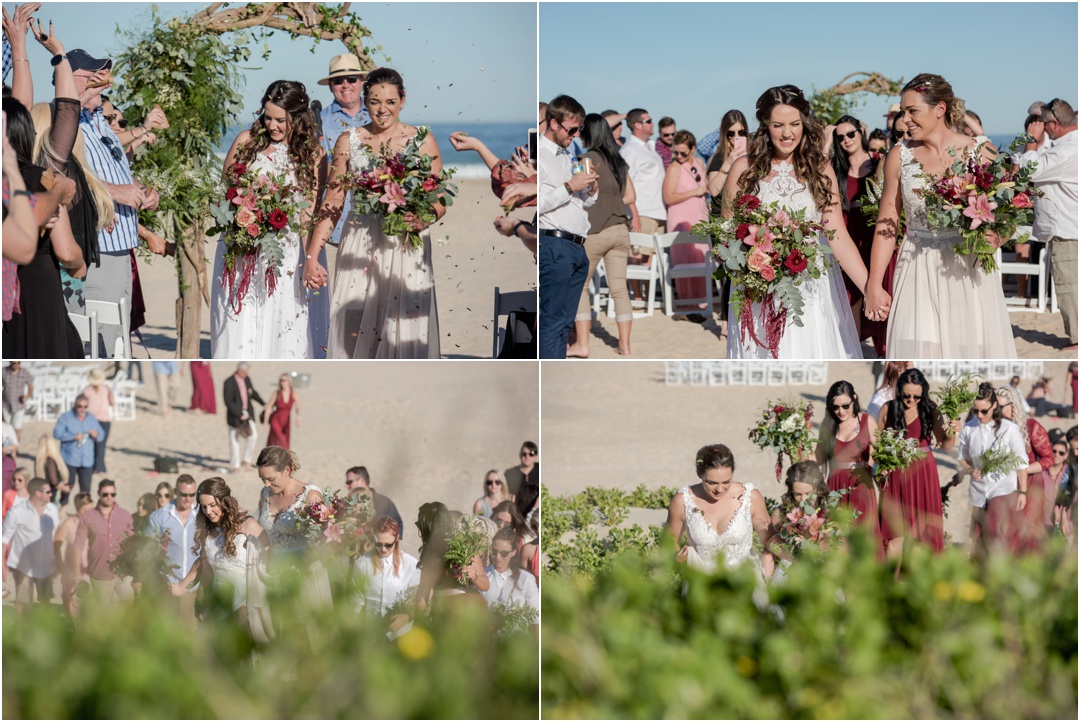 Megan and Mignon get married in Cape St Francis Resort