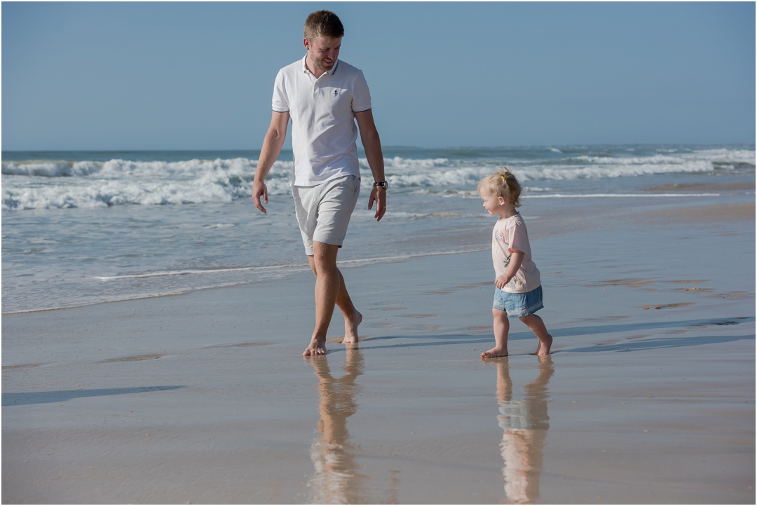 Family Holiday Portrait Photography in Paradise Beach
