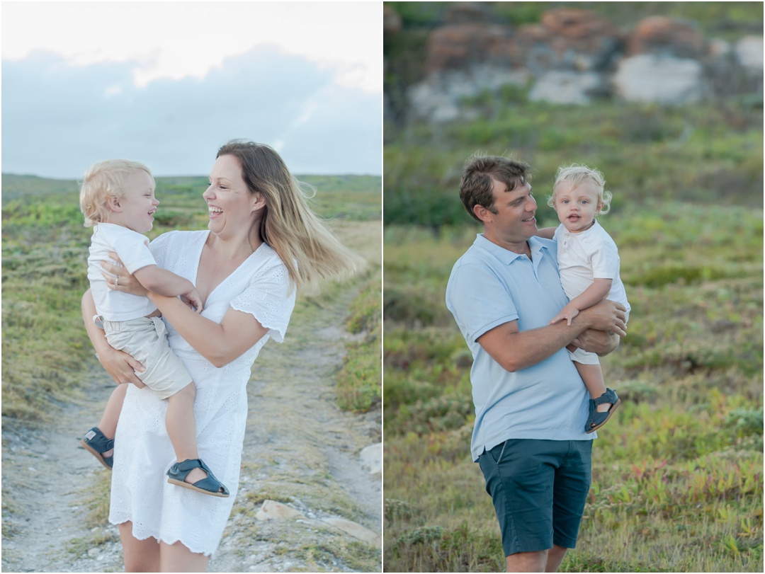 Van Straaten Family portrait at Sunset Rock