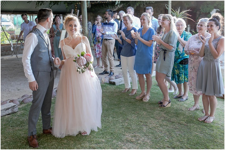 Fred and Charmaine get married on Paradise Beach