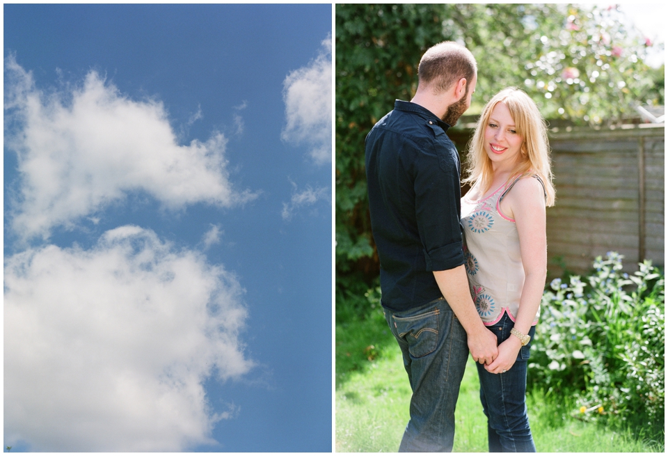 Engagement-Shoot-Film-Contax-011 Engagement Pre Wedding on Film Contax 645 UK, Surrey, London (11)