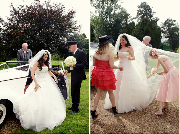 Wedding at Braxted Park. Vintage wedding photographer