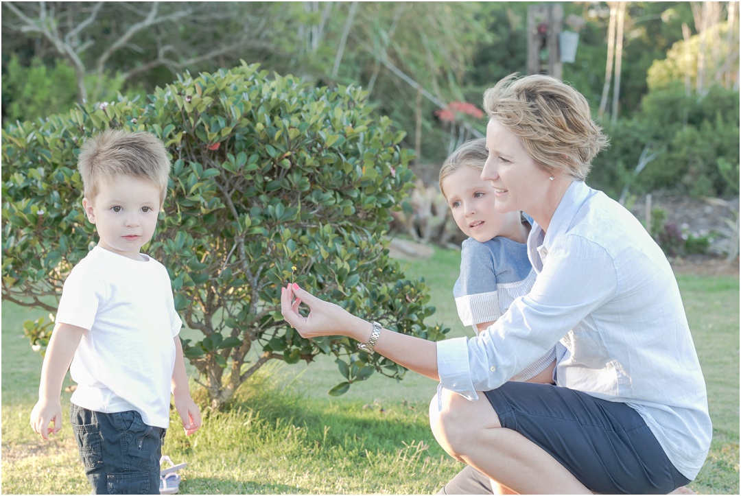 Portrait session with family and friends